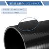 X AUTOHAUX 1 set Length 30mm Inner diameter 8mm Silicone cap Pipe processing For various engine pipes Blind plug Blind cap Hose end cap Silicone
