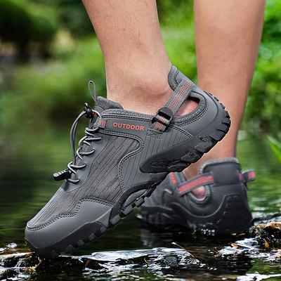 Sommer Wat Wanderschuhe für Herren Outdoor Herren Sneaker Schnelltrocknend Trekking Strand Barfuß Aqua Flussaufwärts Anglerschuhe Damen
