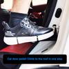 Foldable Car Door Step - Aluminum Alloy Anti-Skid Multi-Functional Step With Safety Hammer Roof Rack Hook
