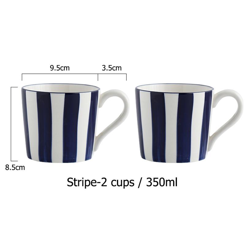 1.5L Blue Ceramic Water Jug Milk Tea Juice Bottle Household Kitchen Water Pot Kettle Mug Microwave Supply Water Jar