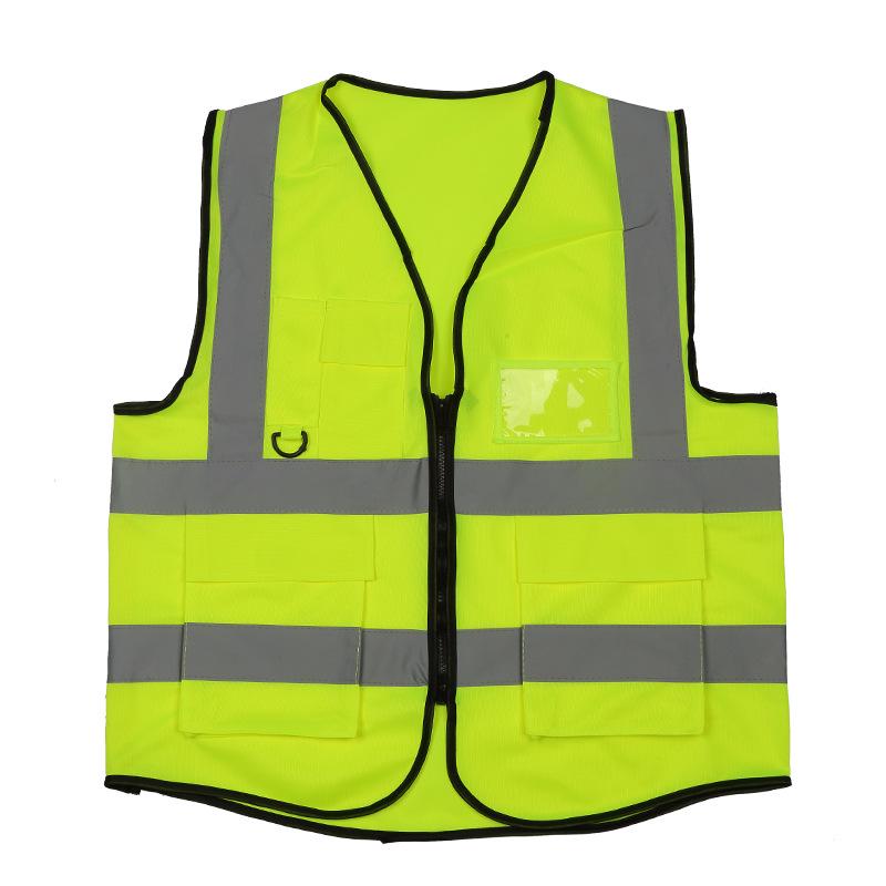 Reflective Mesh Construction & Landscaping Work Vest, Breathable & Customizable
