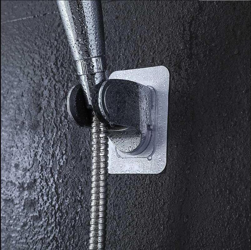 

1 шт. Держатель для душа Фиксированное сиденье Насадка для душевой лейки Присоска Аксессуар для душа Без сверления Душ Ванная комната Основание в виде лотоса