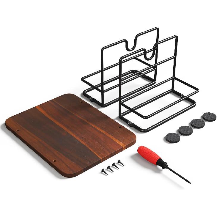 Napkin Holder for Table, 2 IN 1 Napkin Holders That Can Hold Salt Jar and Pepper Jar, Napkin Dispenser, Modern Dining Table Decor, Metal Racks and