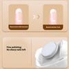 Baby Safe Electric Nails Trimmer USB Charging Night Lamp Function 3 Speed Setting for Infants and Kids White