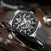 CURREN 8485 Men's Casual Skeleton Mechanical Watch