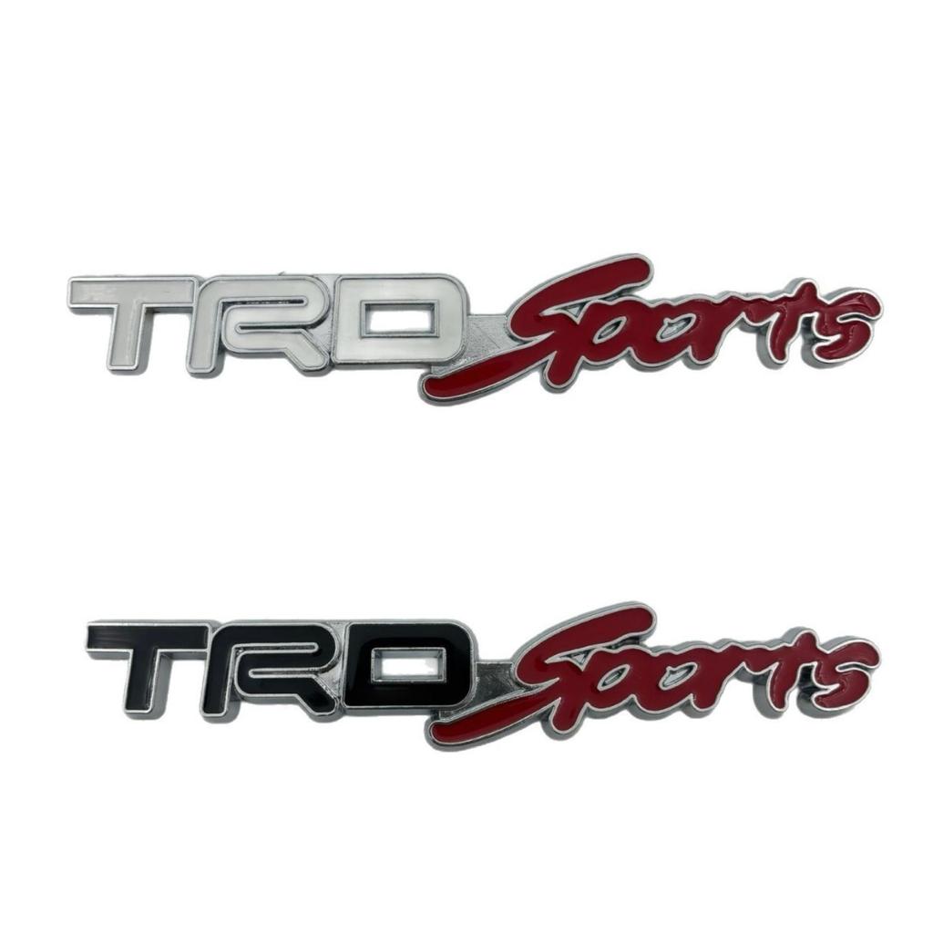Toyota TRDSPORTS Custom Metal Car Logo Sticker