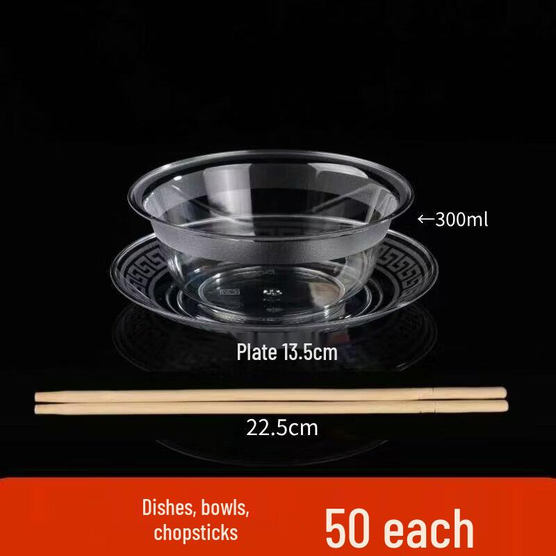 Disposable Crystal Tableware Set
