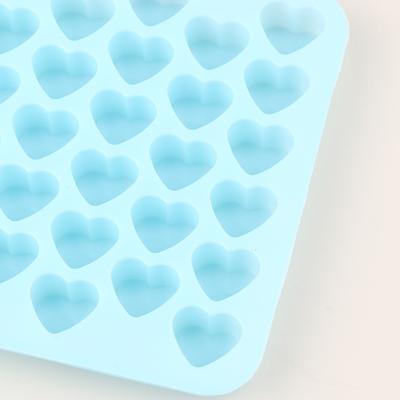 1Pc Little Love Heart Silicone Mold Can Forms For Candle Making Kit Diy Heart Mousse Cake Chocolate Baking Mould Party Gifts