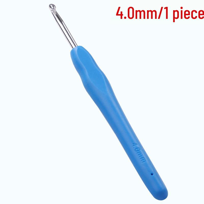 Soft Grip Crochet Hook Set: Handmade Yarn Dolls, Stainless Steel Needles & Knitting Materials