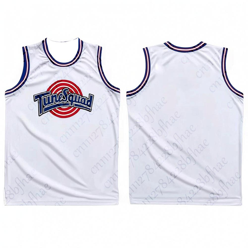 Space Jam Tune Squad Movie Basketball Jersey Retro Breathable Quick-Dry Men's And Women's Athletic Sport Tank Top for Children