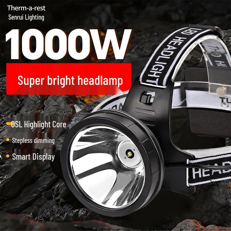 

Thermarest High-Power Rechargeable Outdoor Headlamp