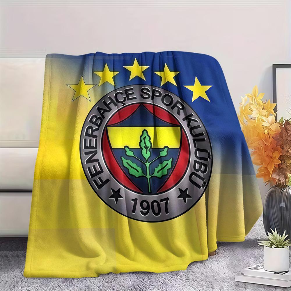 Fenerbahce3 Flannel Blanket, High quality Comfortable for All Seasons, Home Decor, Warmth and Comfort