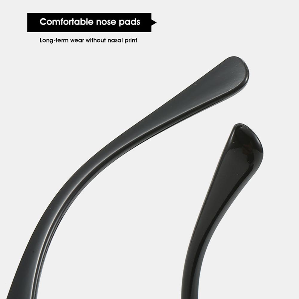 UV Shades UV400 Square Shape Sunglasses Large Frame Sun Glasses Big Frame UV400 Eyewear For Streetwear Women's