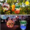 2 Pcs Solar Wasp Trap with LED Light, Insect Traps, Anti-Insect Catcher Trap In Honey Bees Hornets Mosquitoes