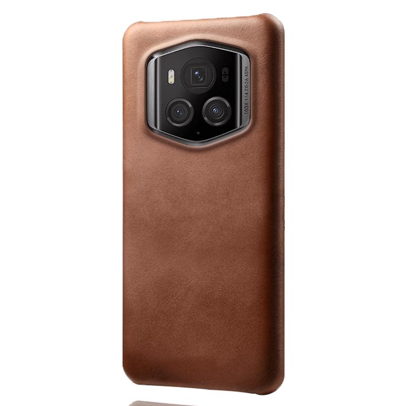 For Honor Magic6 RSR Porsche Design 5G Case PU Leather Coated PC Shockproof Protection Cover