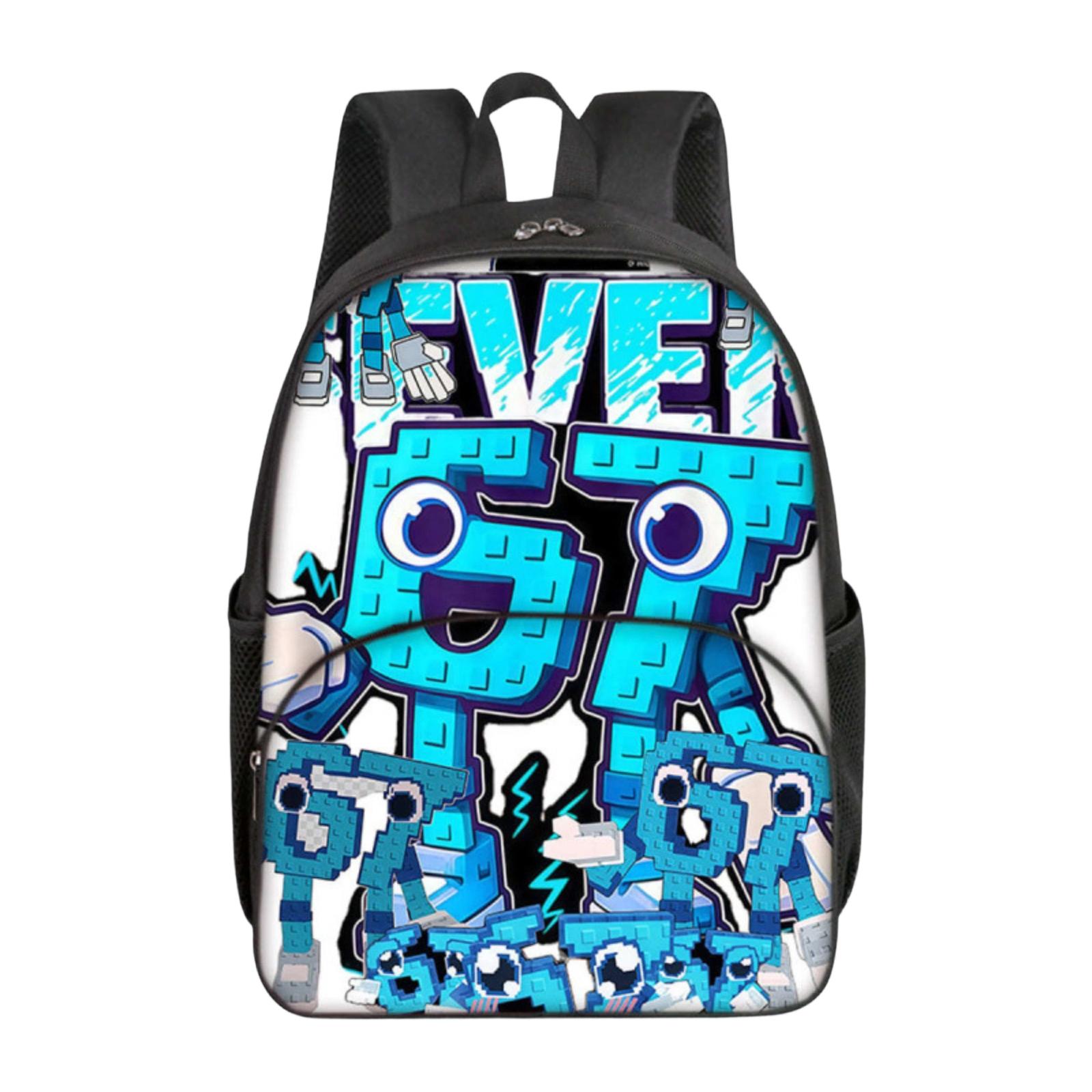Elementary School Cartoon Backpack And Peripheral Backpack One Size
