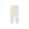 Vans Letter Print Elastic Waistband Cuffed Knit Joggers Kids bottoms Oatmeal VN000JZC2N1