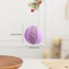 Purple Color Christmas Tree Ornaments Plastic Material Christmas Spheres  Holiday Decor