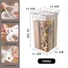 LISM Transparent Divided Food Storage Container