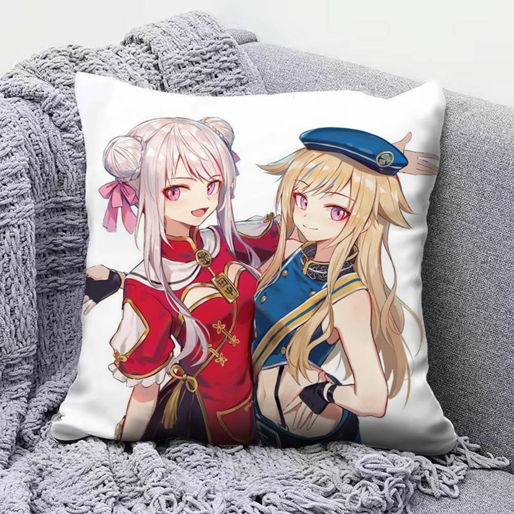 HIMEHINA Tanaka Hime Suzuki Hina Home Sofa Cushion Covers and Aecorative Custom Pillow Covers