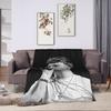Rapper Quevedo  Flannel Blanket Autumn  Warm Throw Blanket for Girls Boys Bedroom Print Bedspread Sofa Bed Cover