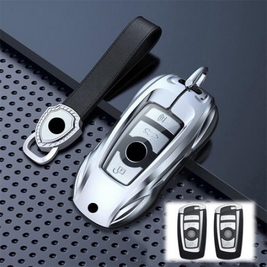 Zinc Alloy TPU Car Key Fob Cover Case For BMW 1 3 4 5 6 7 Series X3 X4 M5 M6 GT