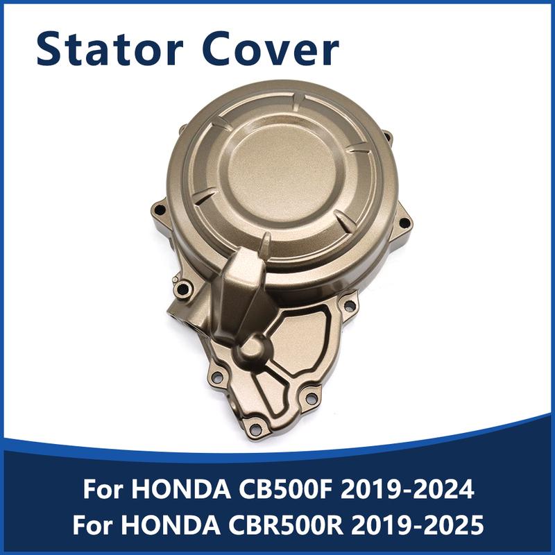 Motorcycle Accessories Engine Stator Cover Crankcase Cover Aluminium For HONDA CB500F CB 500F CBR500R CBR 500R 2019-2025
