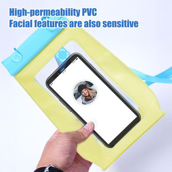 Waterproof Phone Pouch Works with All Phones Touchscreen Clear Floating Cell Phone Dry Bag Case Protector Beach Cruise Ship Travel Essentials