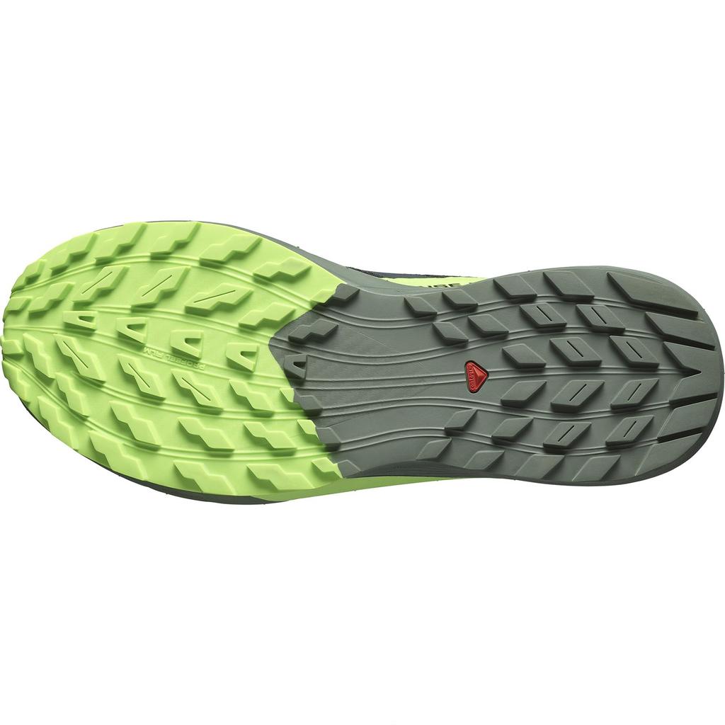 Salomon Trail Running SENSE RIDE 5 L47311100 Gecko cm Men's Black/Laurel Wreath/Green 27.5