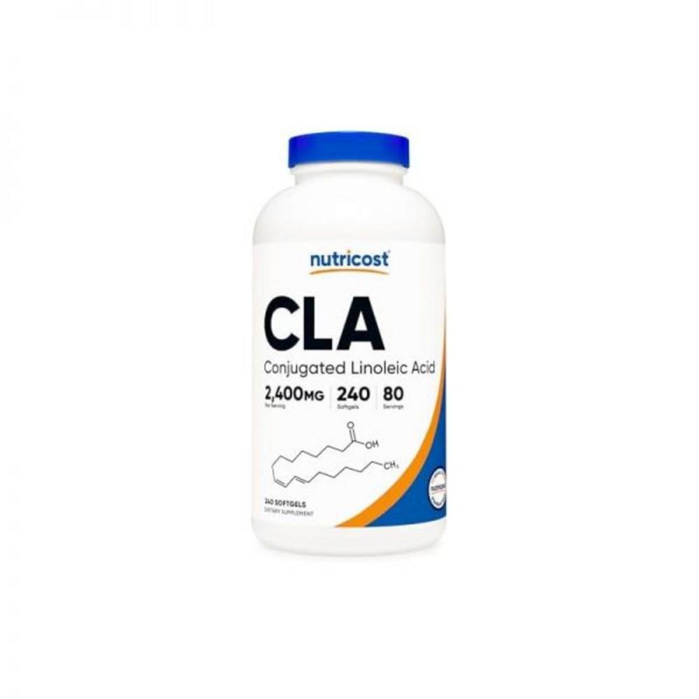 Nutricost CLA 2 400mg Softgels 240 Tablets - Gluten-Free Non-GMO Softgels 800mg Per Tablet 240 1 Pcs Ingredients: May Be | 800mg 1 Pcs