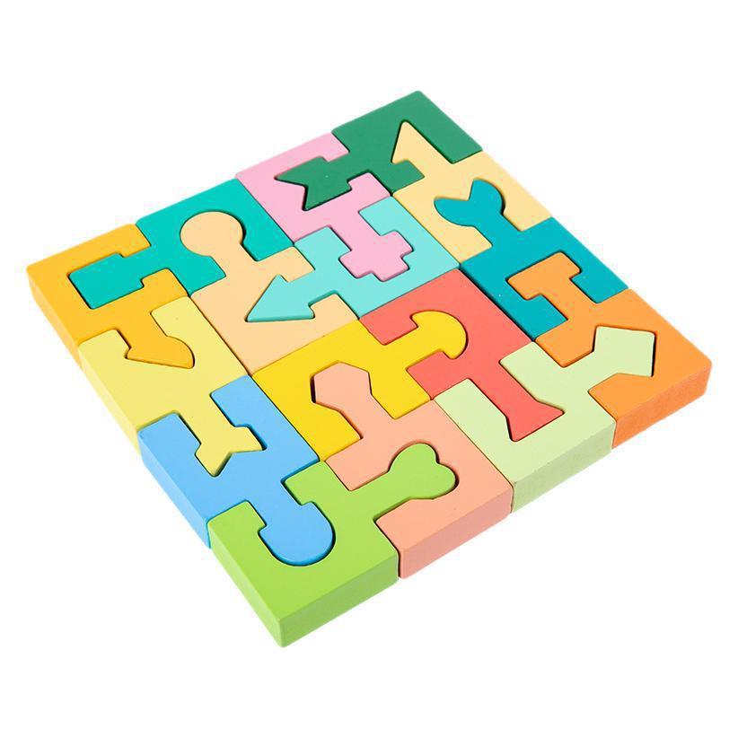 

Montessori Geometric Shape Matching Blocks for Hand-Eye Coordination and Logical Thinking in Children s Early Education