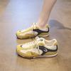 Mesh German Training Shoes Women's 2025 Summer New Versatile Lightweight Leisure Sports Forrest Gump Shoes Flat Breathable Fishing Net Shoes