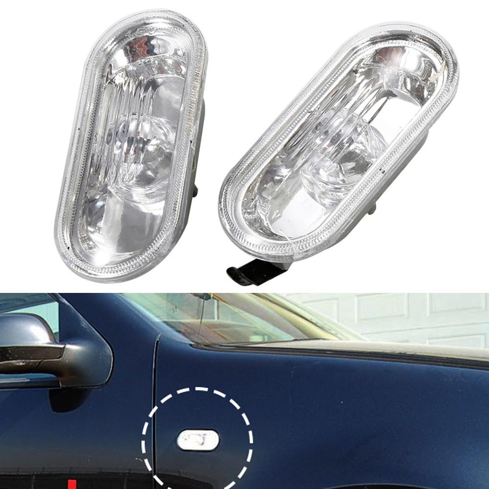 2pcs for Volkswagen Golf 4 Mk4 Bora Vento Seat Jetta A4 Car Side Marker Lights Auto Turn Signal Lamp Warning Lights