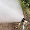 1 PEZZO Ottone/Lega Ugello Atomizzazione Agricola Ugello Regolabile Nero Vortice Testa Irrigatore Agricolo Strumento da Giardino