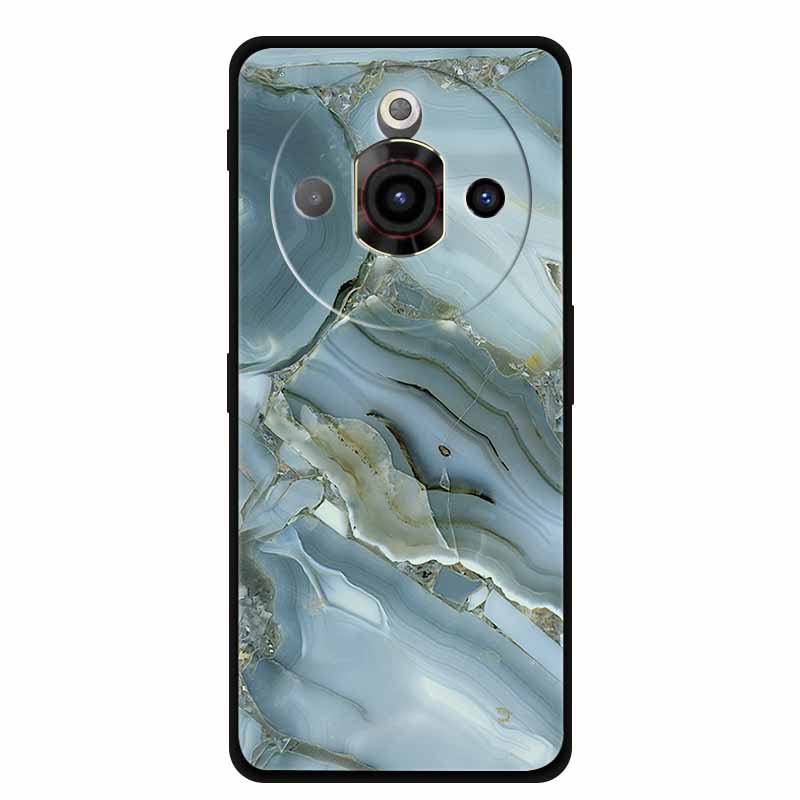 For NUBIA Focus Pro 5G Case Original Soft Silicone TPU Phone Cases Back Cover For NUBIAFocus Pro Fashion Planet Protective Coque