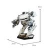 BattleTech Catapult King Crab Mech Building Blocks Set Military Armor Robot AF-03 Model DIY Creative Toys for Kids Adults Gifts