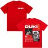 Rapper Duki Duki 5202 MIXTAPE 2025 Album T Shirts Mens Women Fashion Hip Hop Vintage T-shirt Cotton Casual Short Sleeve T-shirts