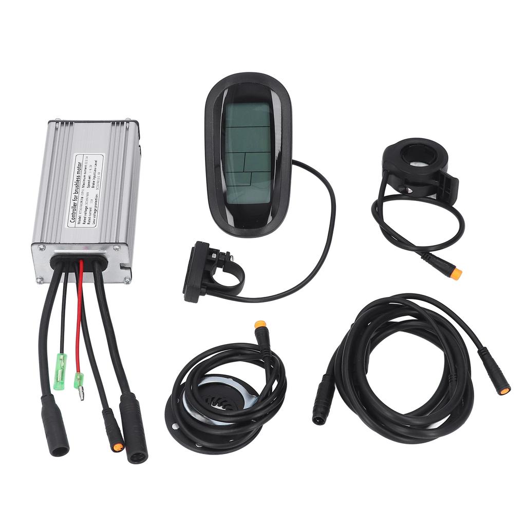 22A Sada ovladače pro elektrokolo s panelem LCD6, 130X palcovou páčkou plynu, 8C asistenčním senzorem pro 500W motor