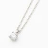 Used TIFFANY&Co. Necklace Solitaire Pt950Platinum/diamond 2.4g Platinum 1PD