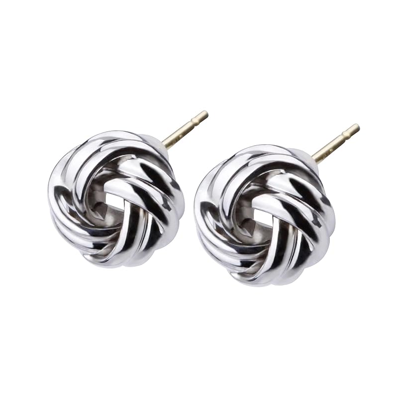 

LOKUMI earrings made in Japan 18k gold K18 post K18 Compatible with metal allergies Petit antique-like stud Smaller Small size ladies simple