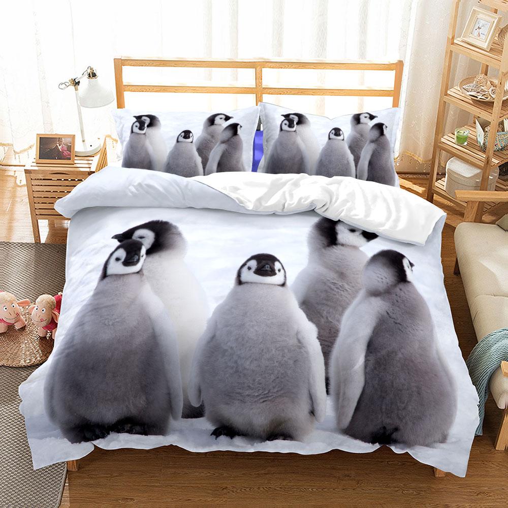 3D Editorial Leopard Duvet Cover Set Uk Single Double Queen Us Twin Full King Size Animal Bed Linen Set