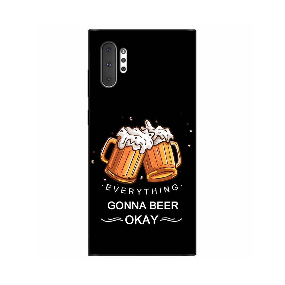 For Samsung Galaxy Note 10 Plus Case Color Painted Soft Liquid Silicone Camera Protection Phone Cover For Samsung Galaxy Note 10
