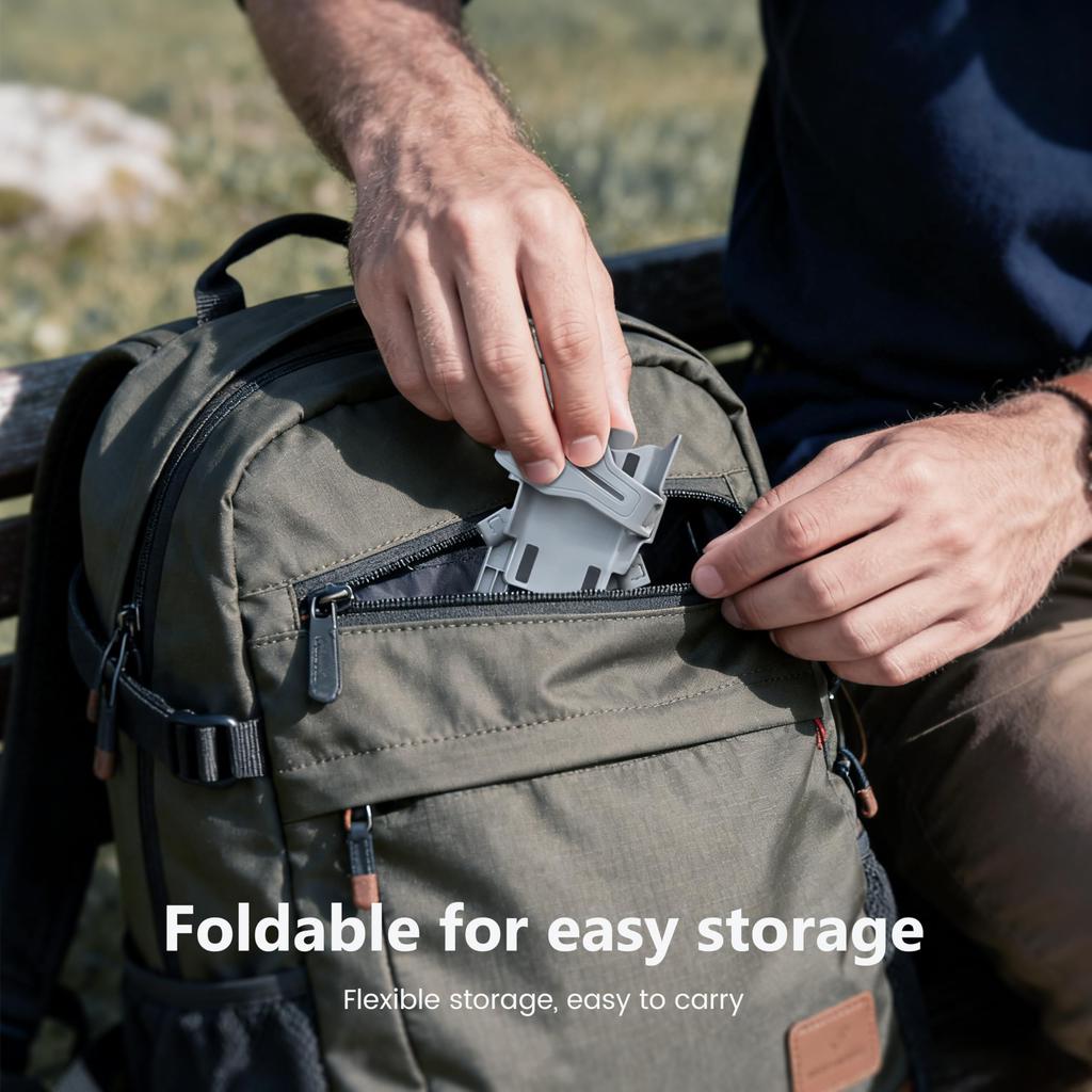 STARTRC DJI Mini 5 Pro Landing Gear Height Increase Bracket, Landing Gear Guard, Increases Height by 22mm, Foldable, Safe Flight, Mini 5 Pro Drone