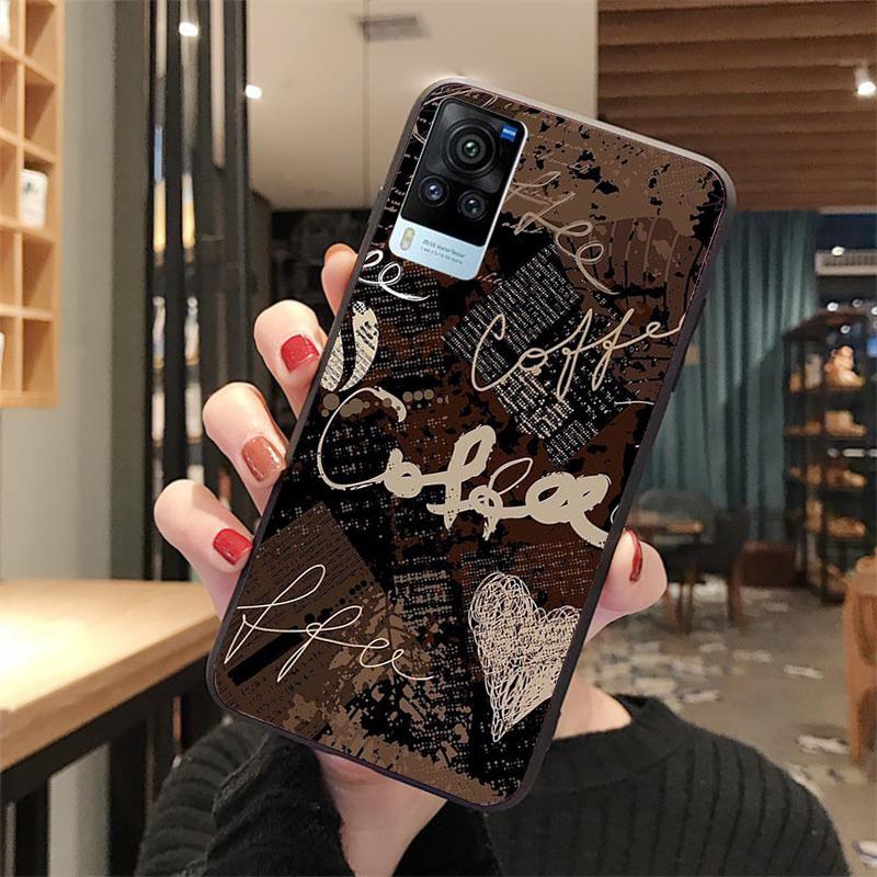 

ОК, но чехол для телефона First Coffee Girl для VIVO V21E V21 V23 V23E V2109 Y53S Y33S Y55 Y76 Y31 Y21 Y72 Y01 Y21S Y11S VIVO V21E 5G