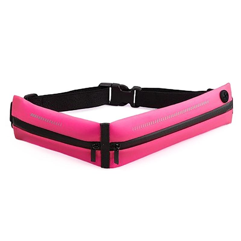 Invisible Elastic Running Waist Bag Foldable Large Capacity Belt for Outdoor Training