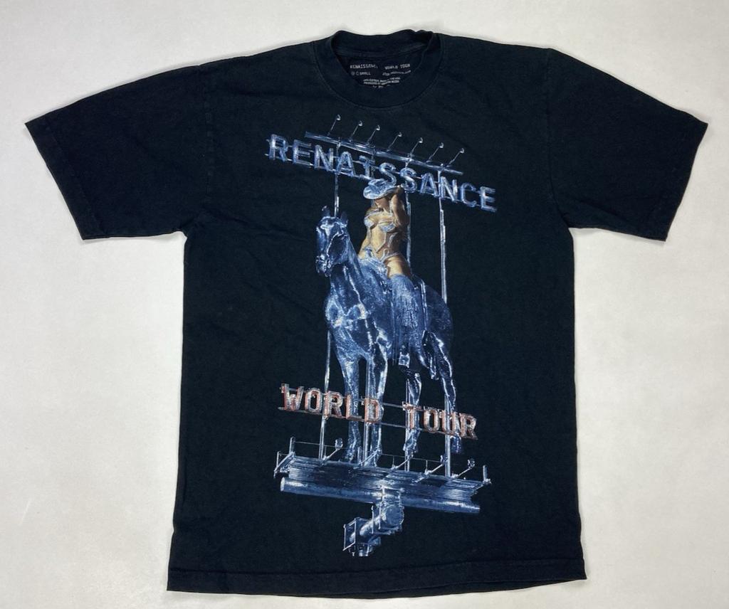 Beyonce Renaissance World Tour 2023 Graphic T-shirt Men Small Short Sleeve Music