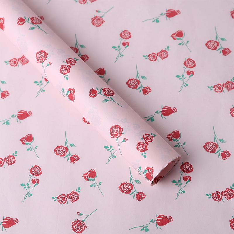 Exklusives florales Seidenpapier zum Einwickeln und Auslegen