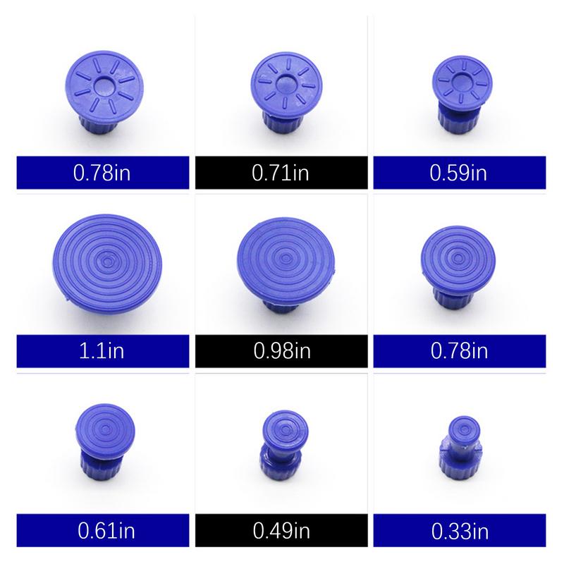 Car Dent Repair Tool Dent Removal Kit T-Bar Auto Dent Puller With Suction Cups Dent Lifter Puller Car Dent Repair Dent Remover