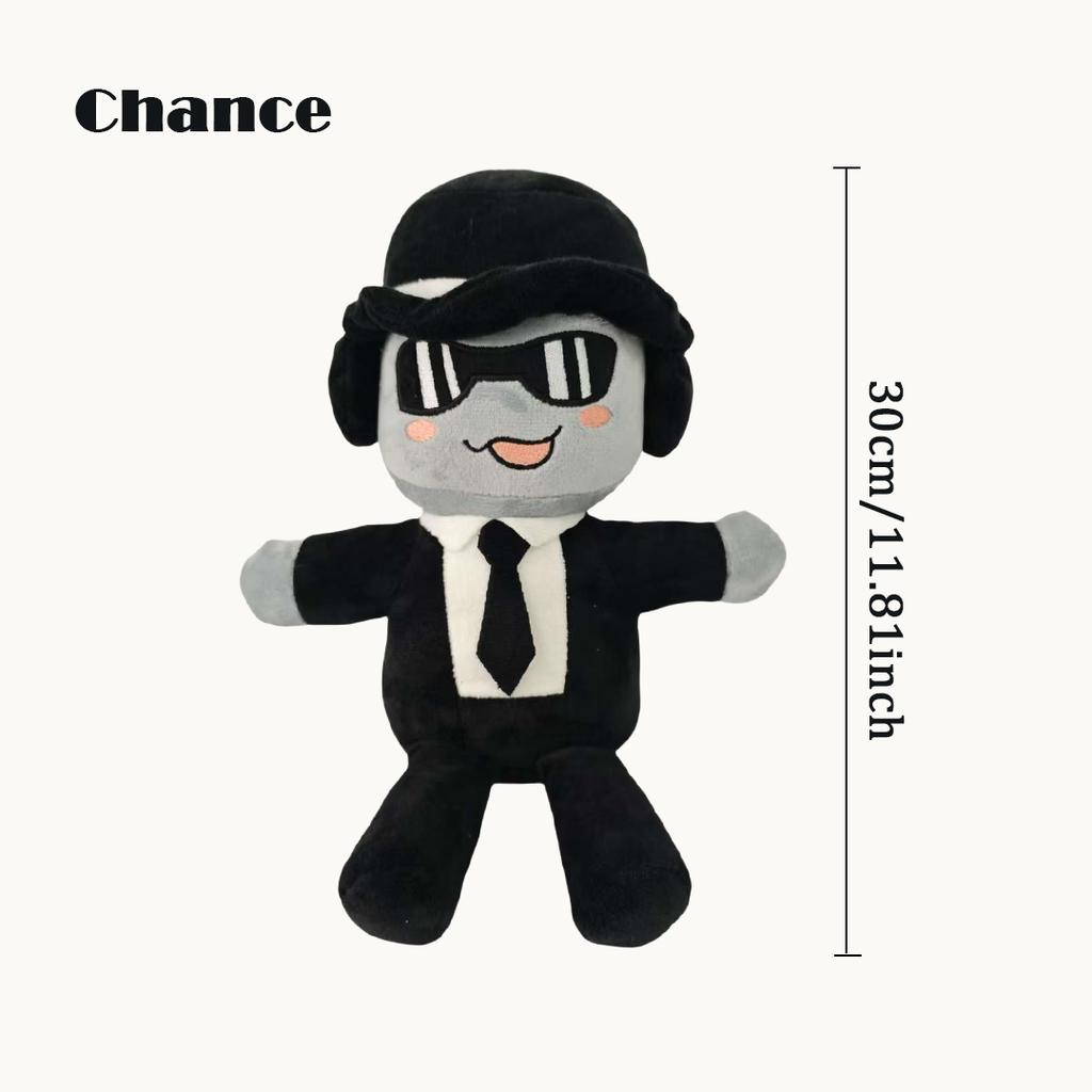 TreasuringU Two Time Plush Toys Anime Peripherals Chance Mafioso Stuffed Doll Game Soft Plushie Birthday Christmas Gift