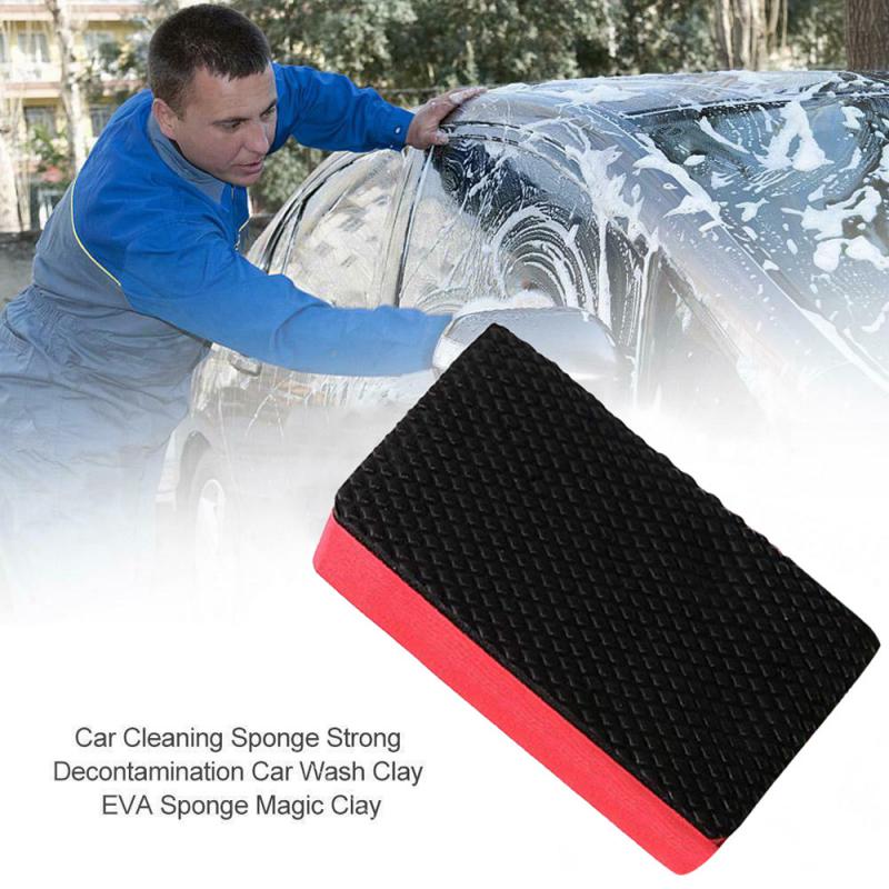 1~5PCS Car Clay Bar Pad Car Detail Cleaning Durable Universal Portable Multifunctional For Car Care Cleaning